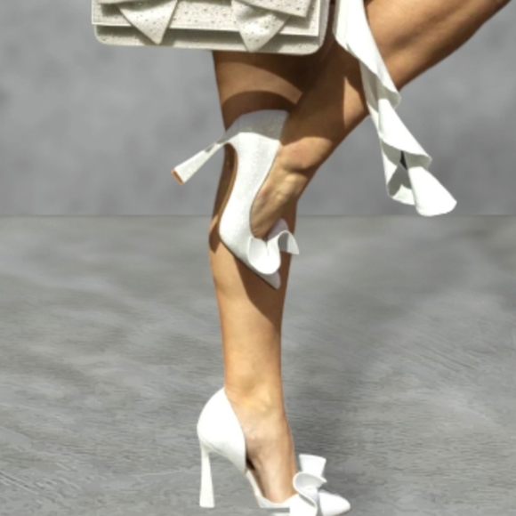 Betsey Johnson Nobble Sparkle Glitter Pumps Womens Size 7 - Picture 12 of 14